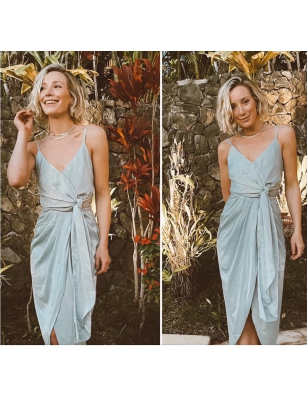 NWT Baltic Born Camila Side Tie Dress Size Large‎